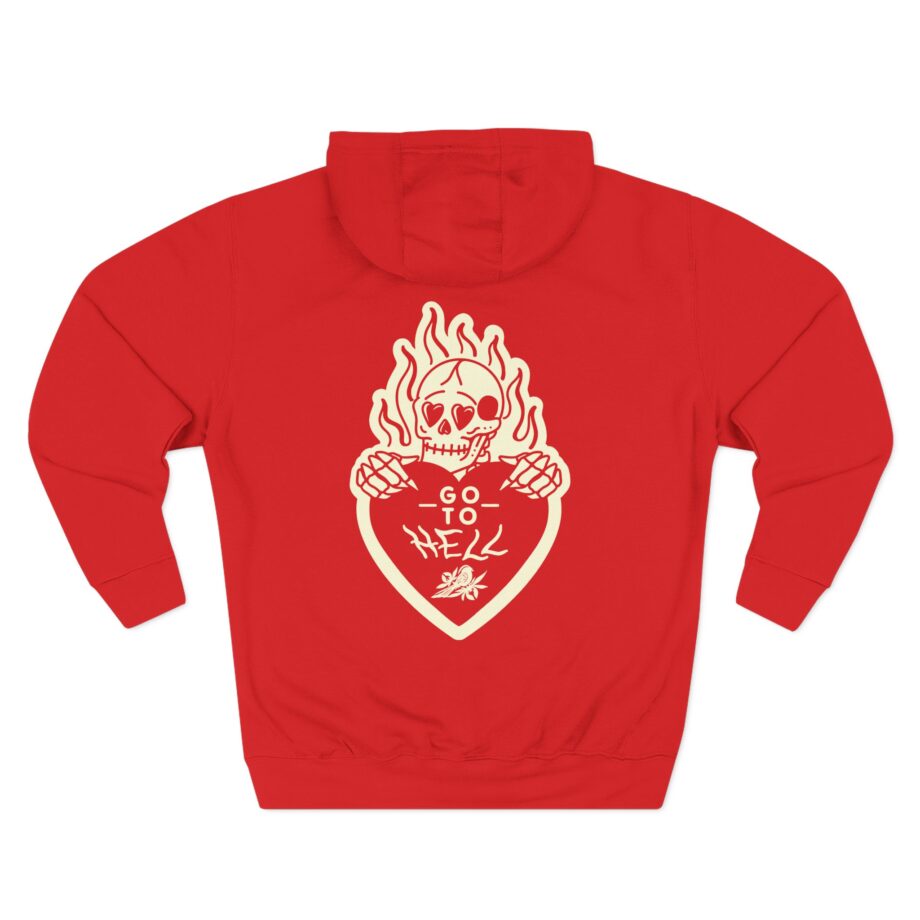 Bayside Go to Hell Three-Panel Fleece Hoodie