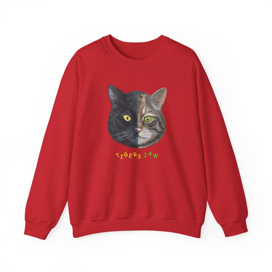Tigers Jaw Cat Unisex Heavy Blend™ Crewneck Sweatshirt