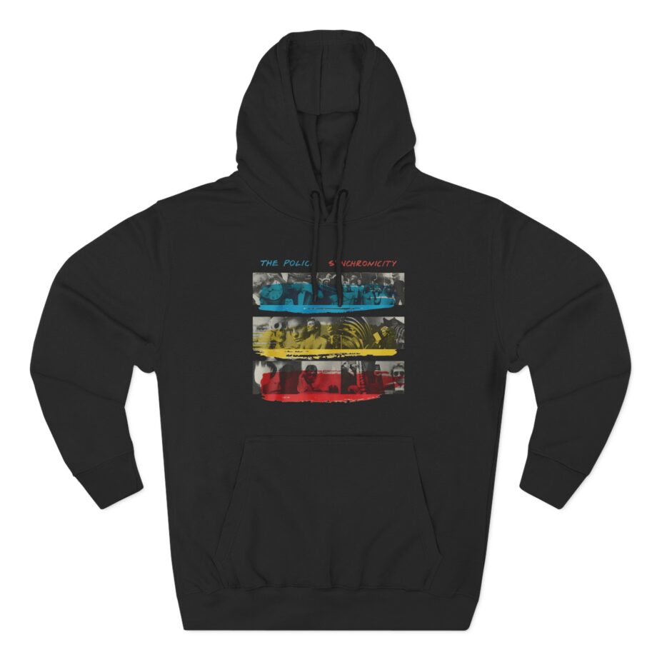 The Police Synchronicity Cover Three-Panel Fleece Hoodie