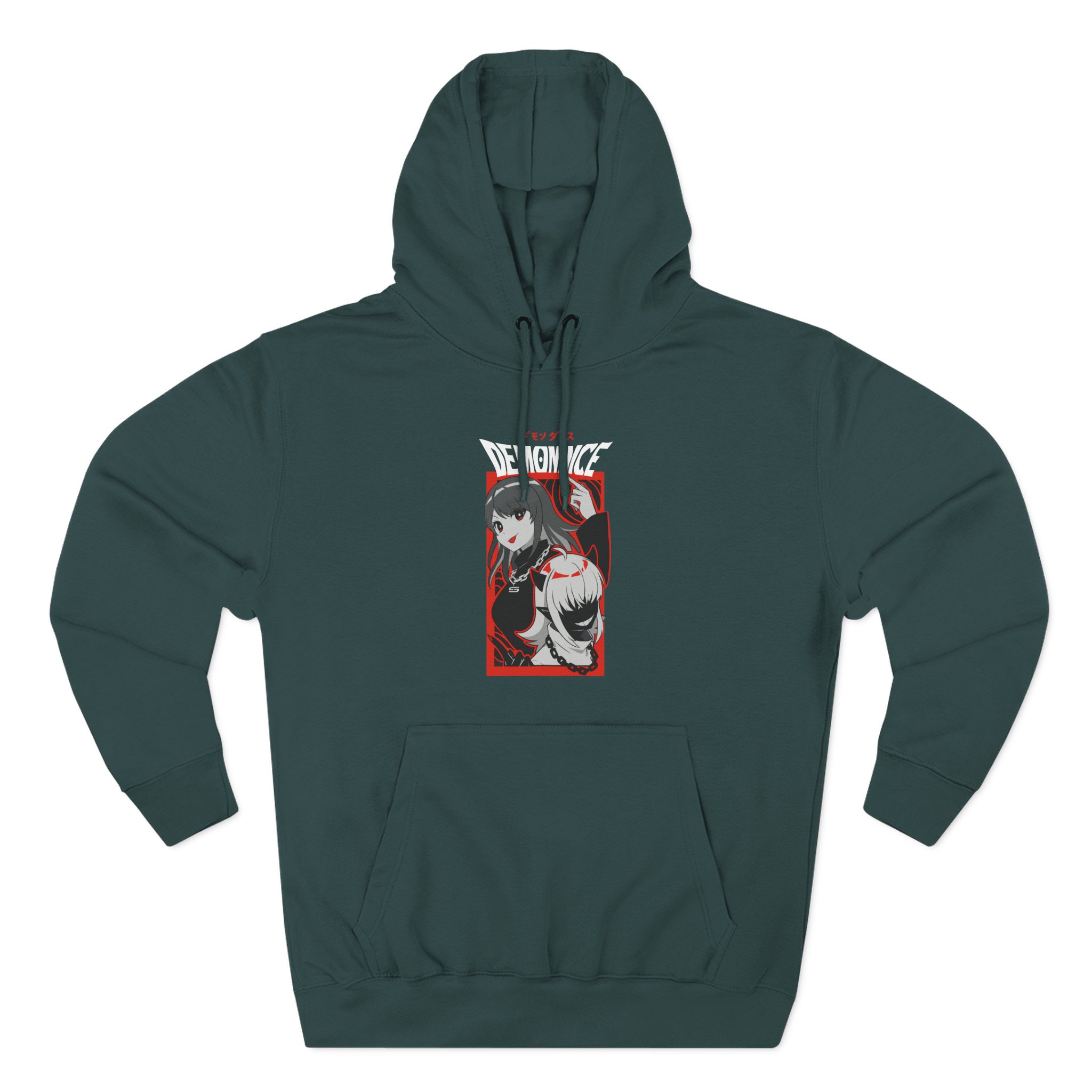 Demondice Three-Panel Fleece Hoodie