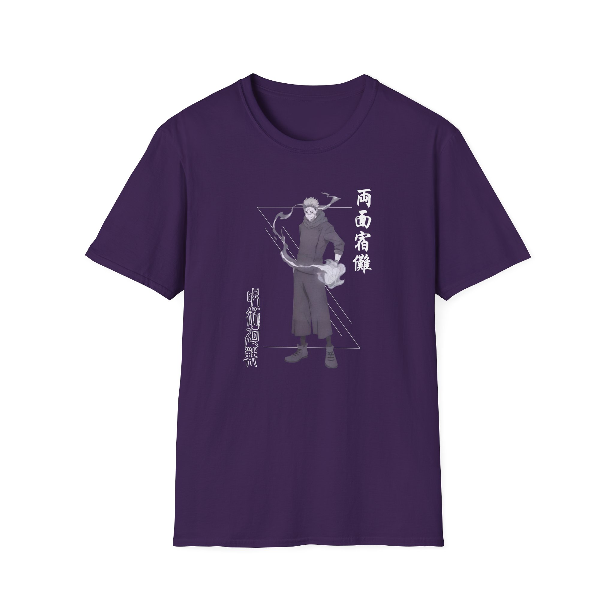 Jujutsu Kaisen Sukuna Name Unisex Softstyle T-Shirt