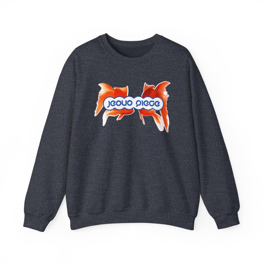 Jesus Piece Goldfish Unisex Heavy Blend™ Crewneck Sweatshirt