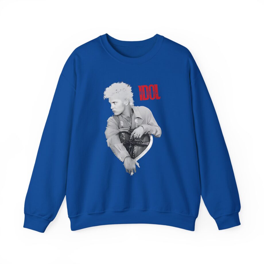 Billy Idol Heart Unisex Heavy Blend™ Crewneck Sweatshirt