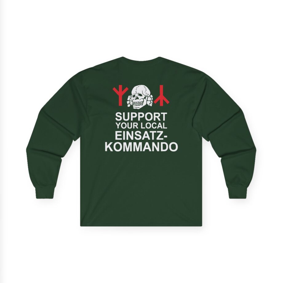 Burzum Support Your Local Einsatz Kommando Unisex Ultra Cotton Long Sleeve Tee