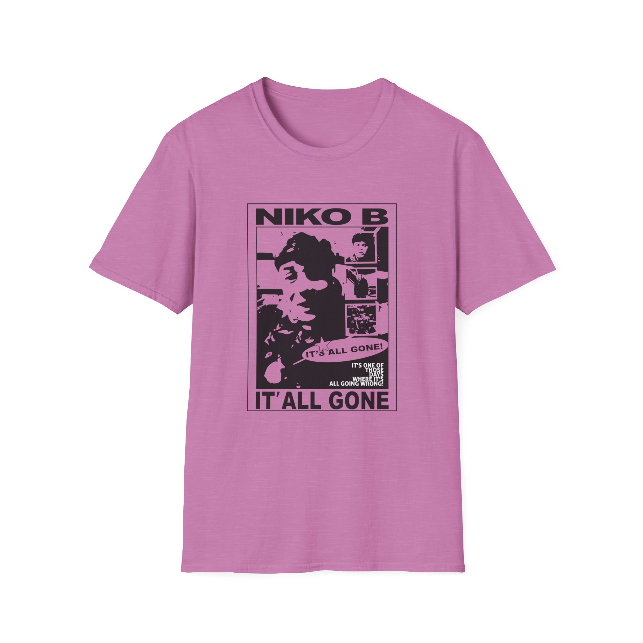 Niko B Its All Gone Unisex Softstyle T-shirt