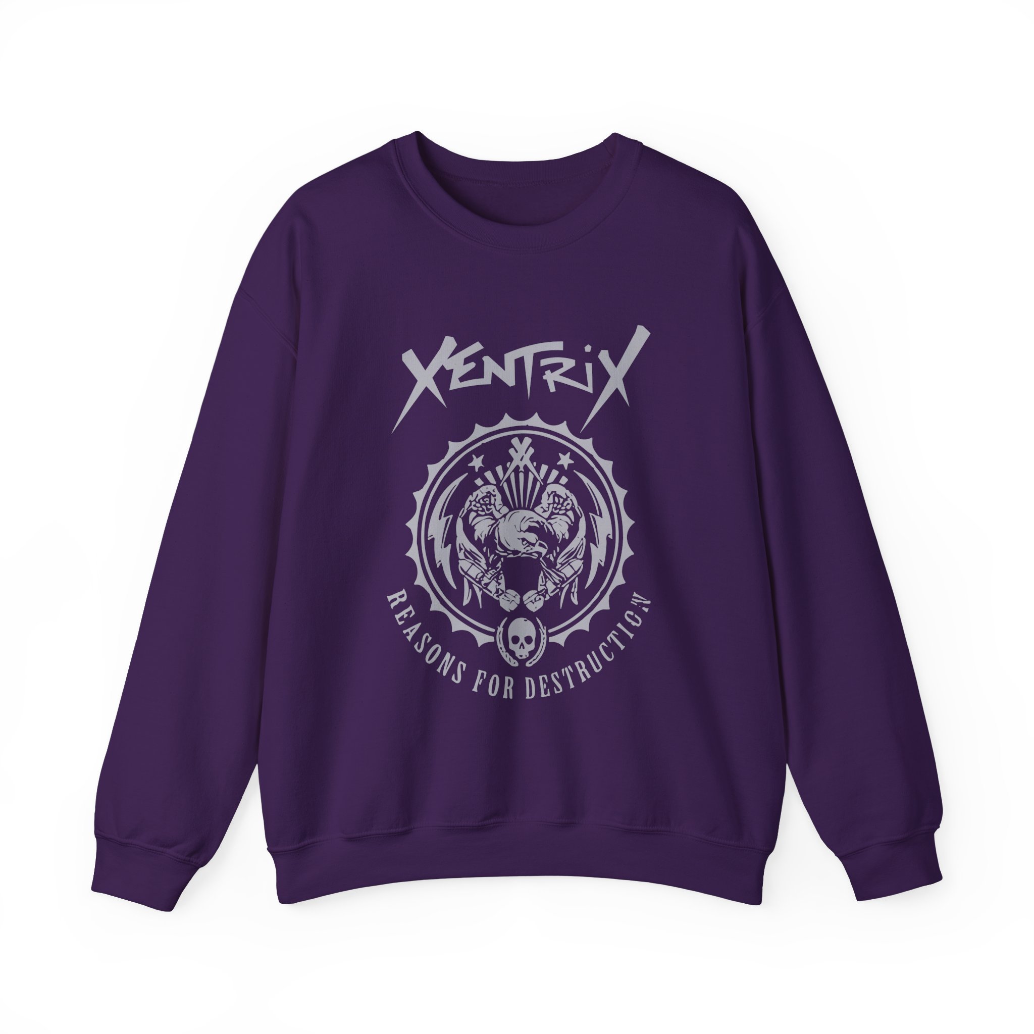 Xentrix Reasons for Destruction Unisex Heavy Blendâ„¢ Crewneck Sweatshirt