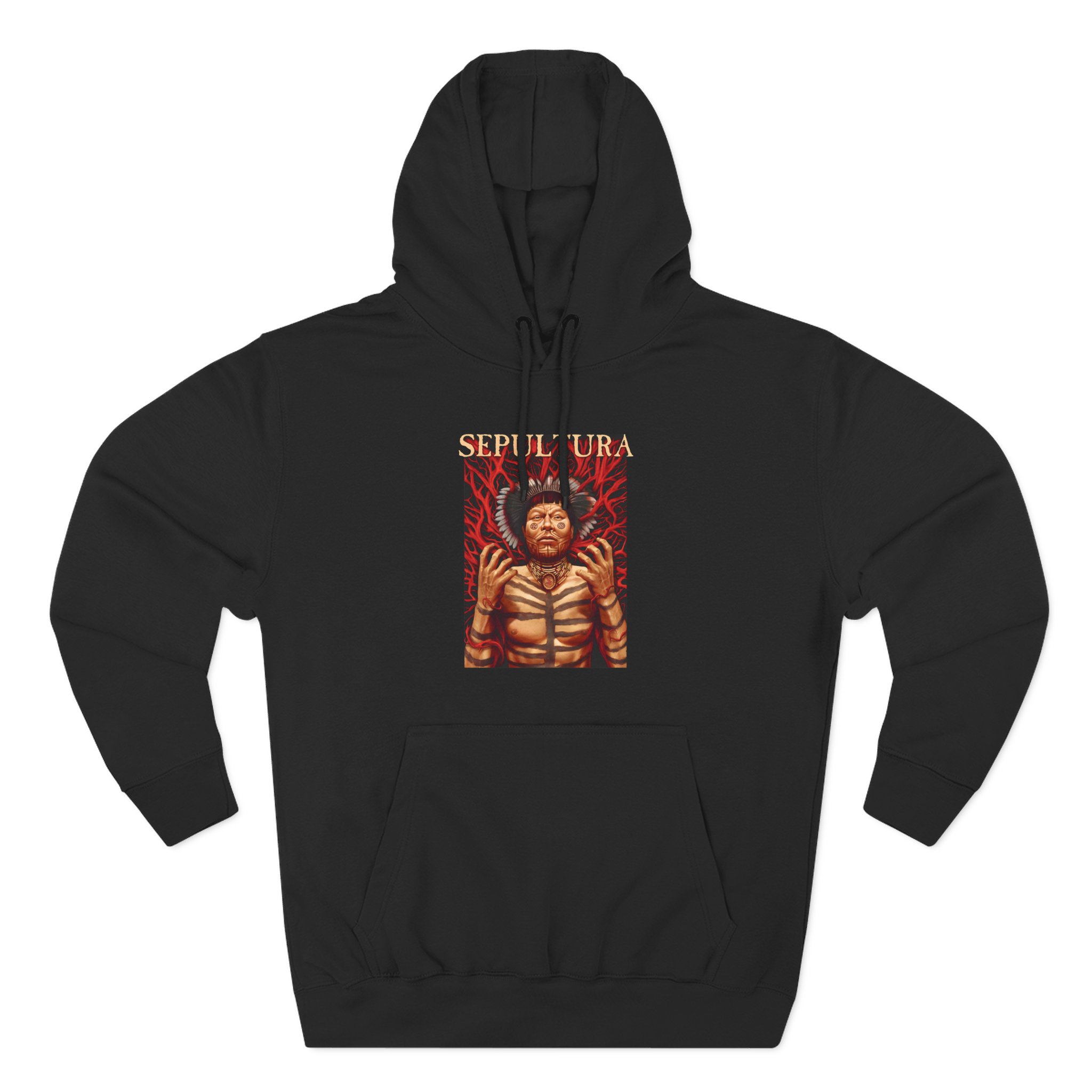 Sepultura Roots Three-Panel Fleece Hoodie