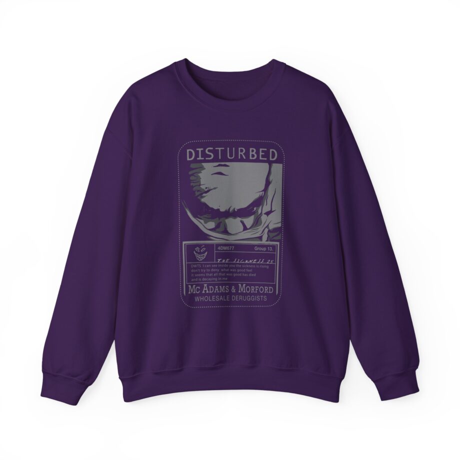 Disturbed Card Unisex Heavy Blend™ Crewneck Sweatshirt