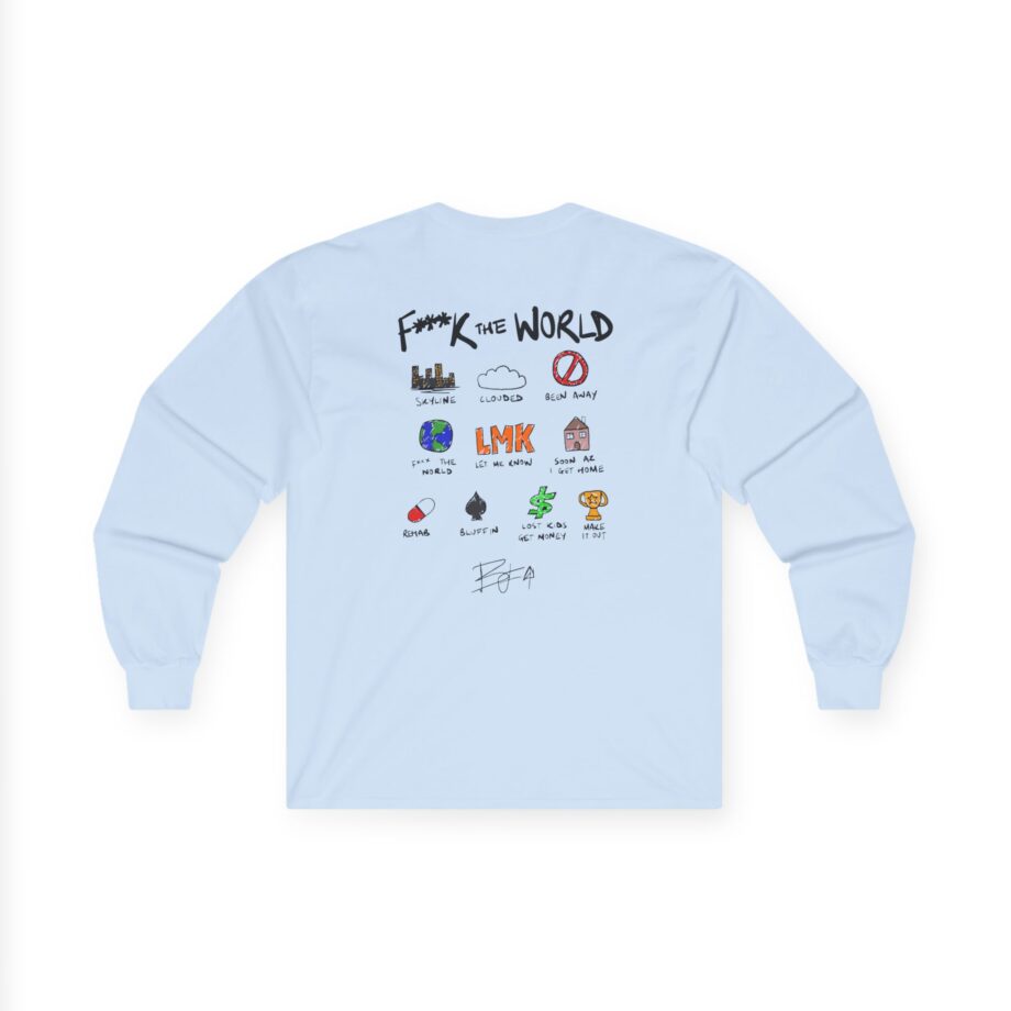 Brent Faiyaz Ftw Notebook Unisex Ultra Cotton Long Sleeve Tee