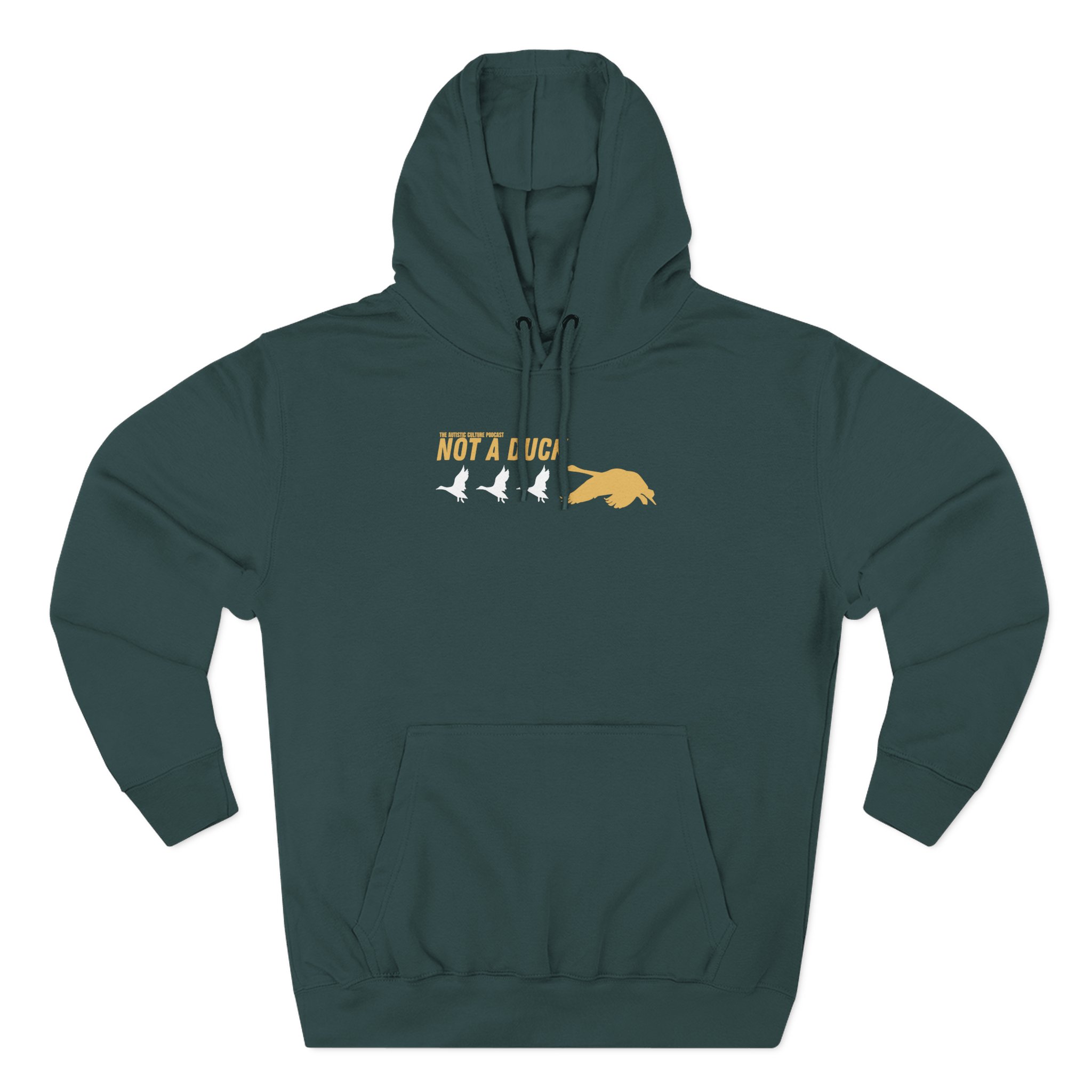 Drawfee Not a Duck Three-Panel Fleece Hoodie