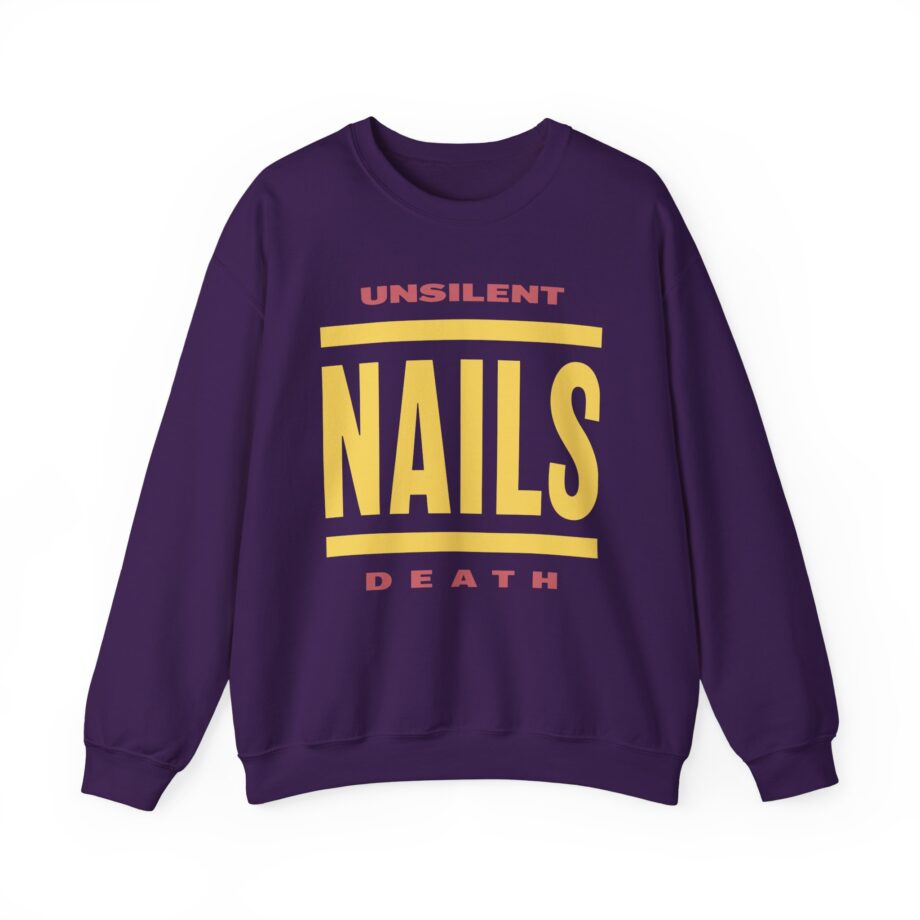Nails Bold Lines Unisex Heavy Blend™ Crewneck Sweatshirt