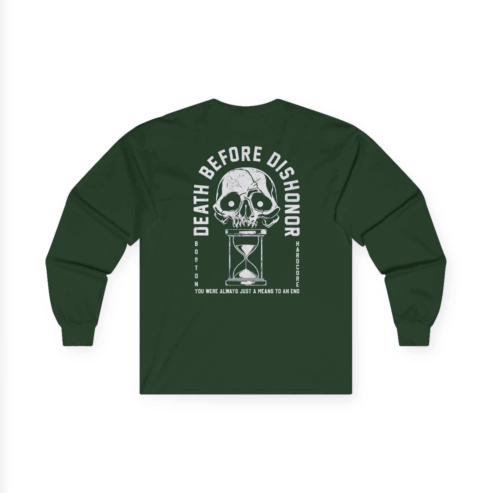 Death Before Dishonor Hourglass Unisex Ultra Cotton Long Sleeve Tee