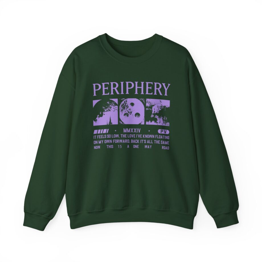 Periphery Album Collage Long Unisex Heavy Blend™ Crewneck Sweatshirt