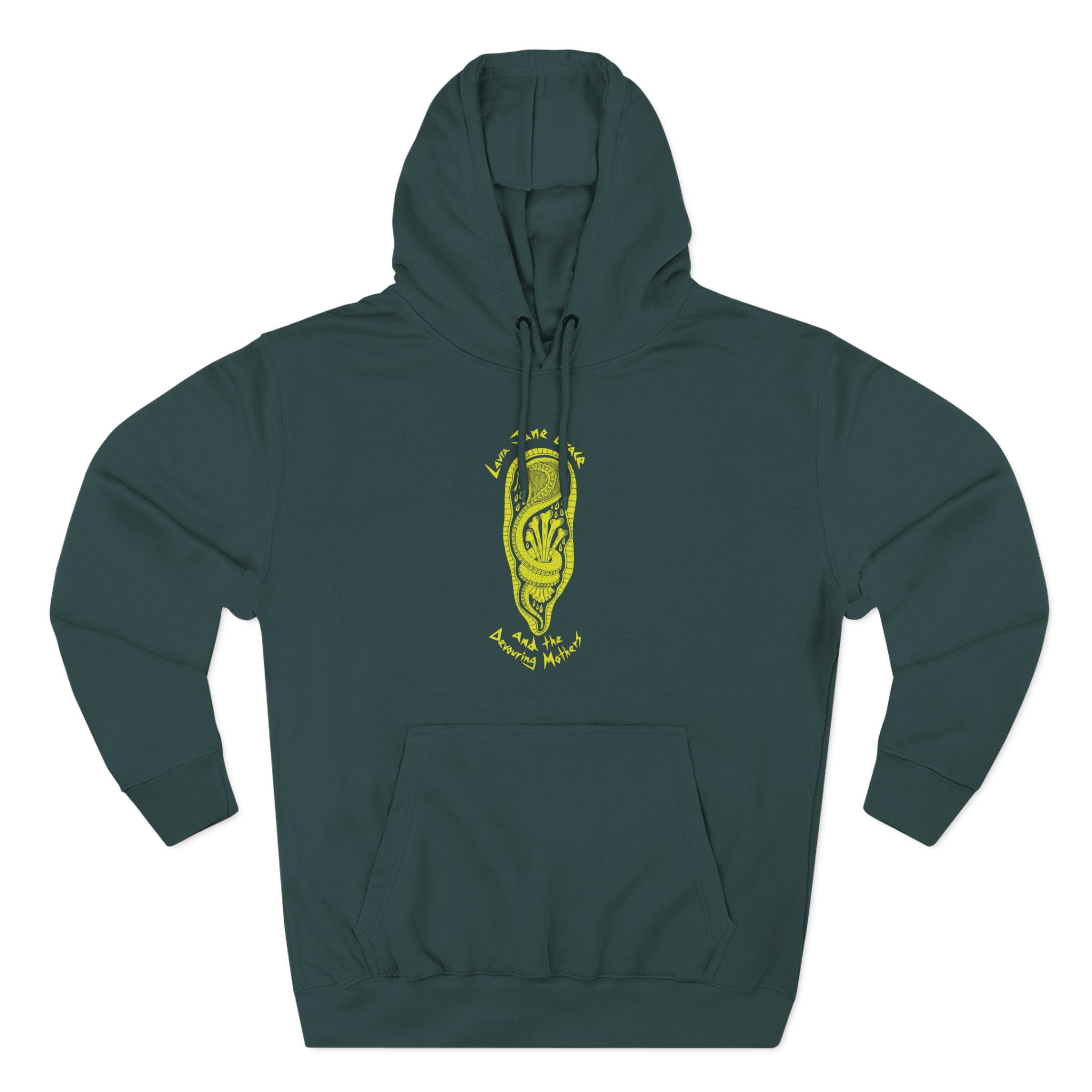 Laura Jane Grace Snake&bones Three-Panel Fleece Hoodie