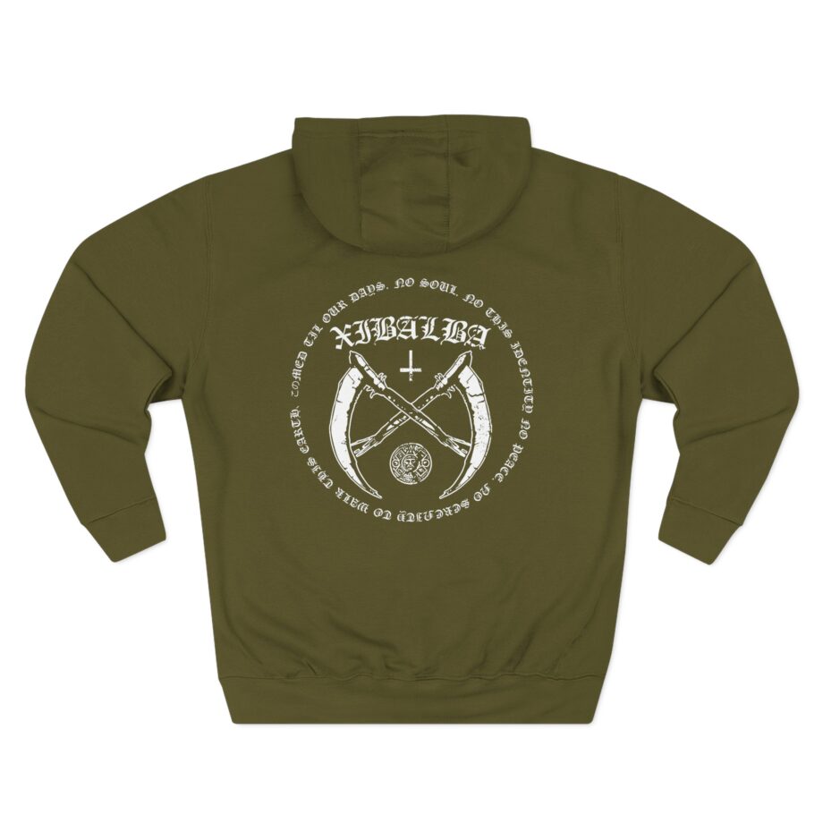 Xibalba Scythe Three-Panel Fleece Hoodie