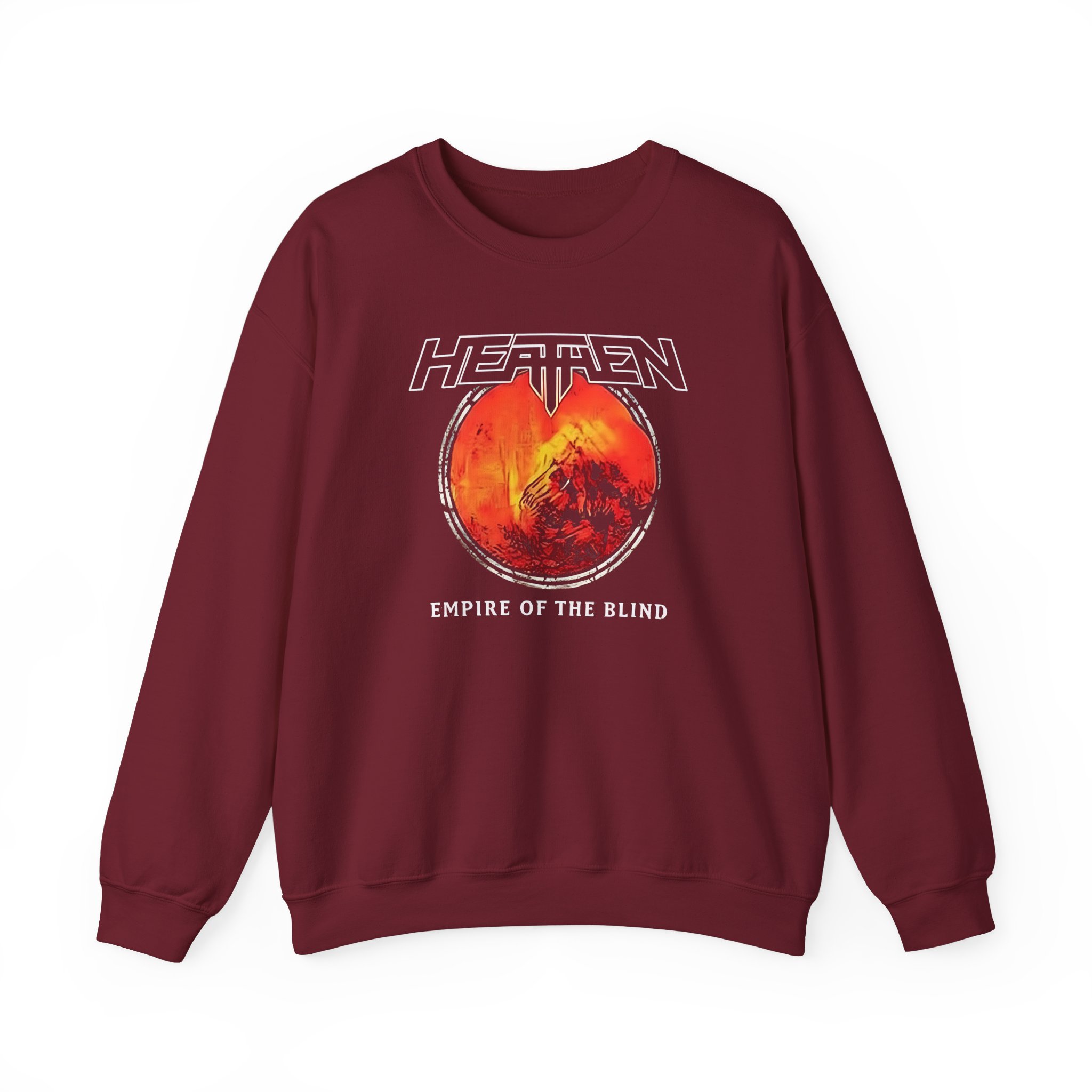 Heathen Empire of the Blind Australia Tour 2022 Unisex Heavy Blendâ„¢ Crewneck Sweatshirt