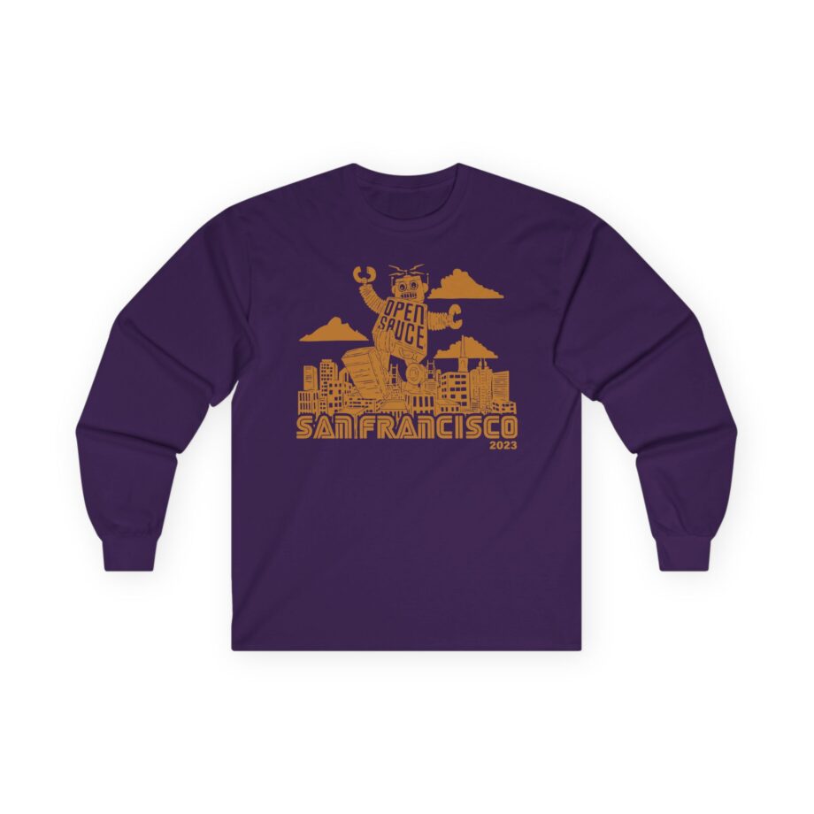 William Osman Open Sauce San Francisco Unisex Ultra Cotton Long Sleeve Tee