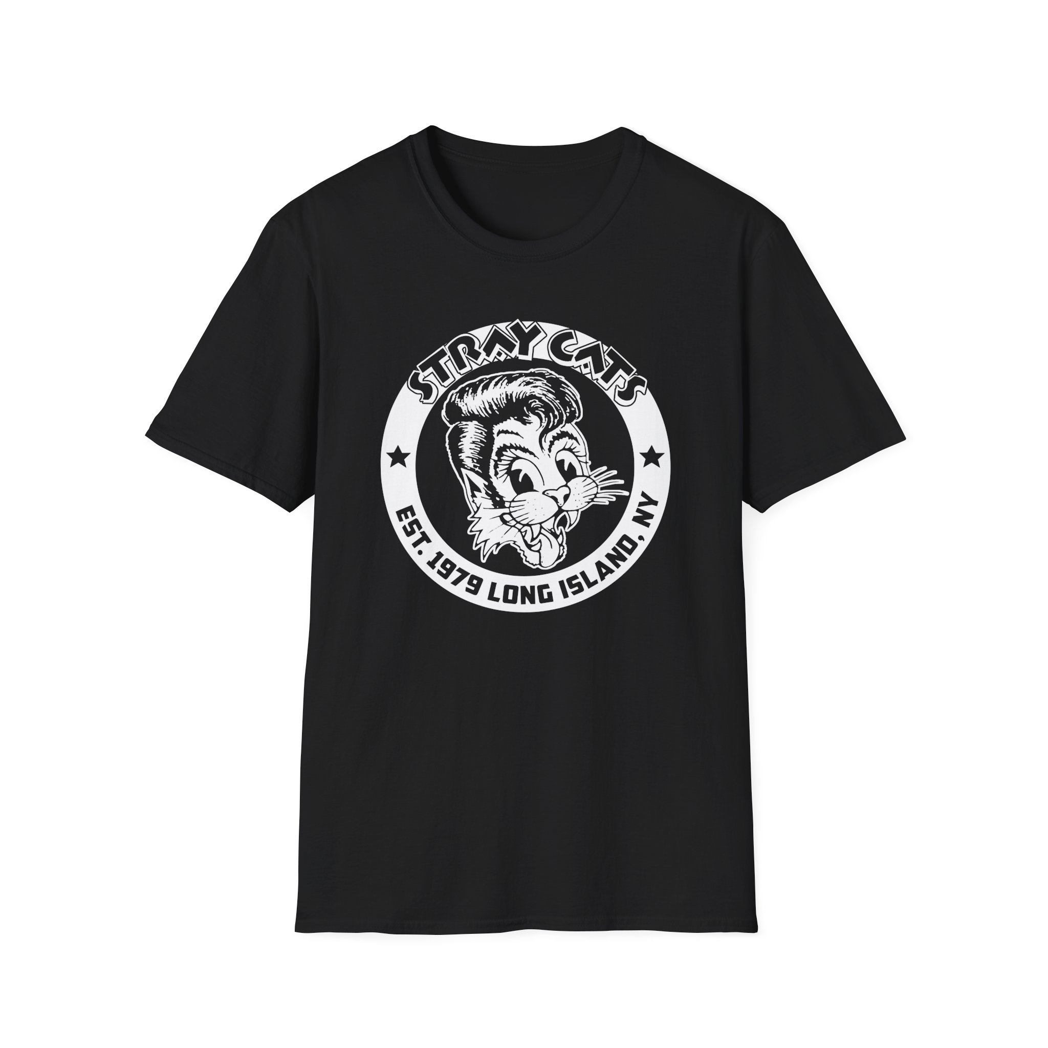 Stray Cats Established 1979 Unisex Softstyle T-Shirt