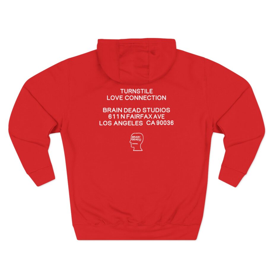 Turnstile Three-Panel Fleece Hoodie