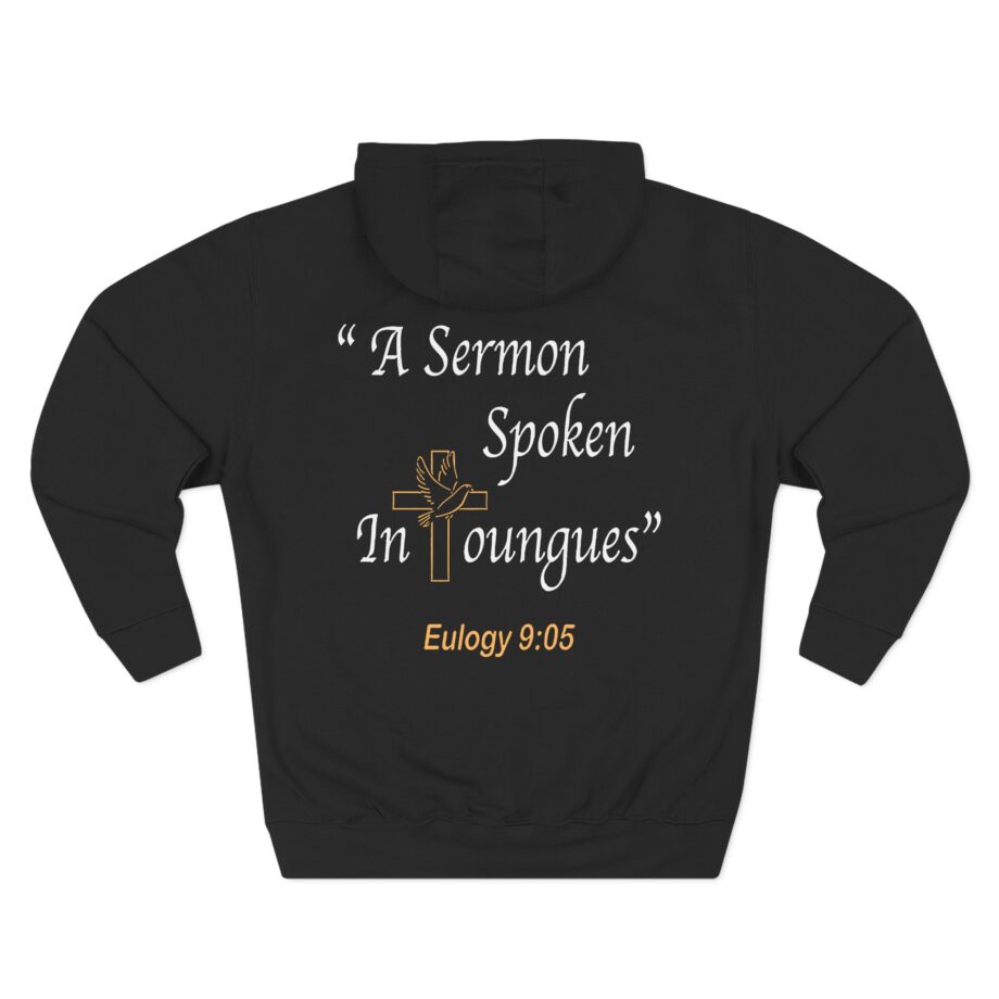 Counterparts Three-Panel Fleece Hoodie