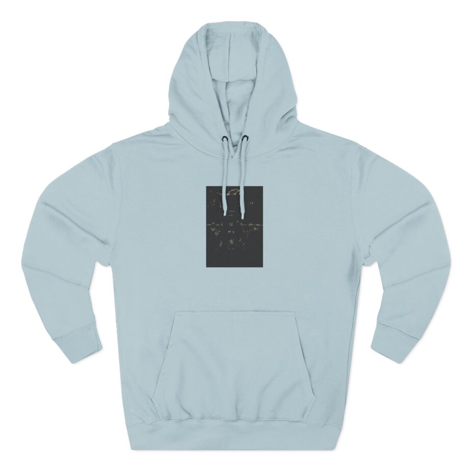 Bauhaus Three-Panel Fleece Hoodie