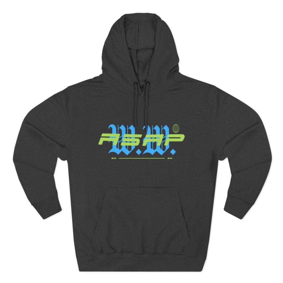 Asap Mob Worldwide Three-Panel Fleece Hoodie