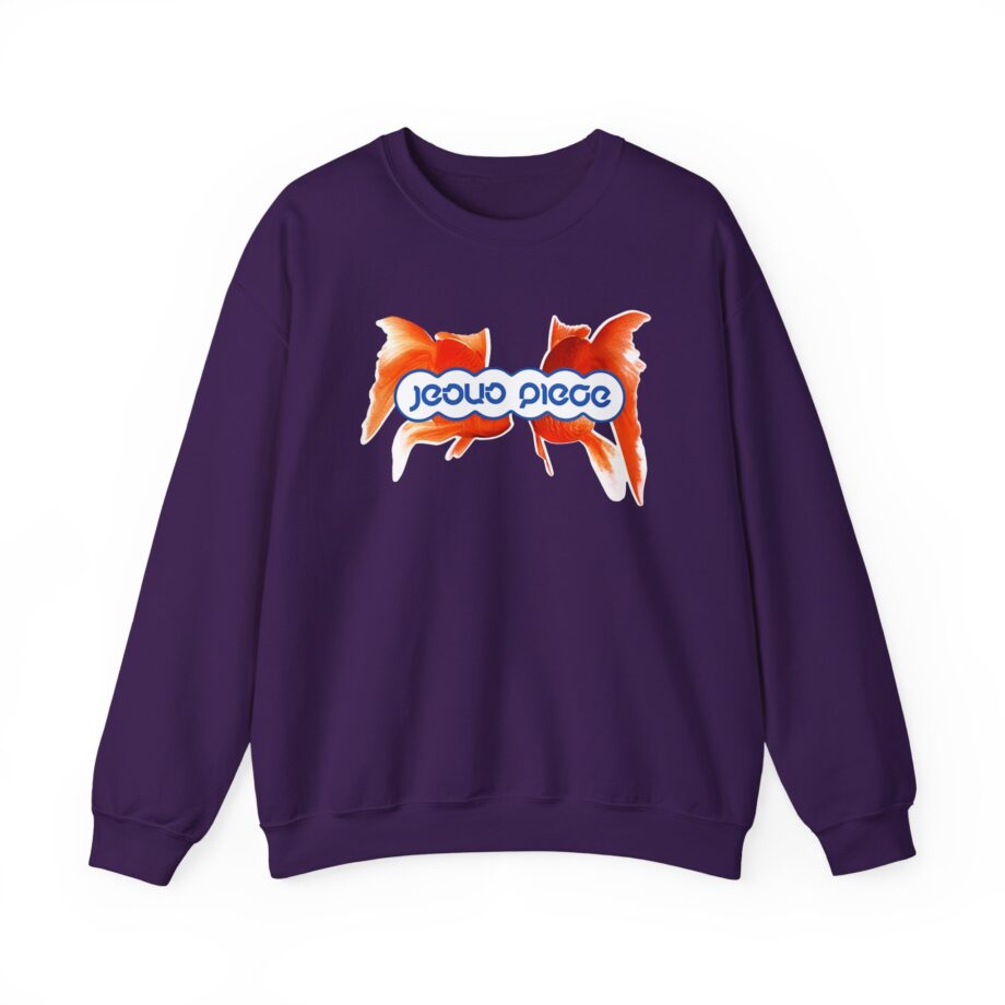 Jesus Piece Goldfish Unisex Heavy Blend™ Crewneck Sweatshirt