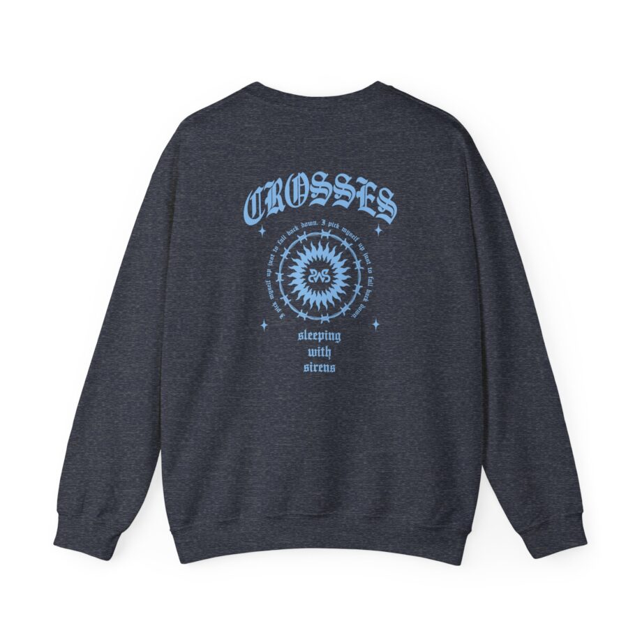 Sleeping With Sirens Barbed Wire Unisex Heavy Blend™ Crewneck Sweatshirt