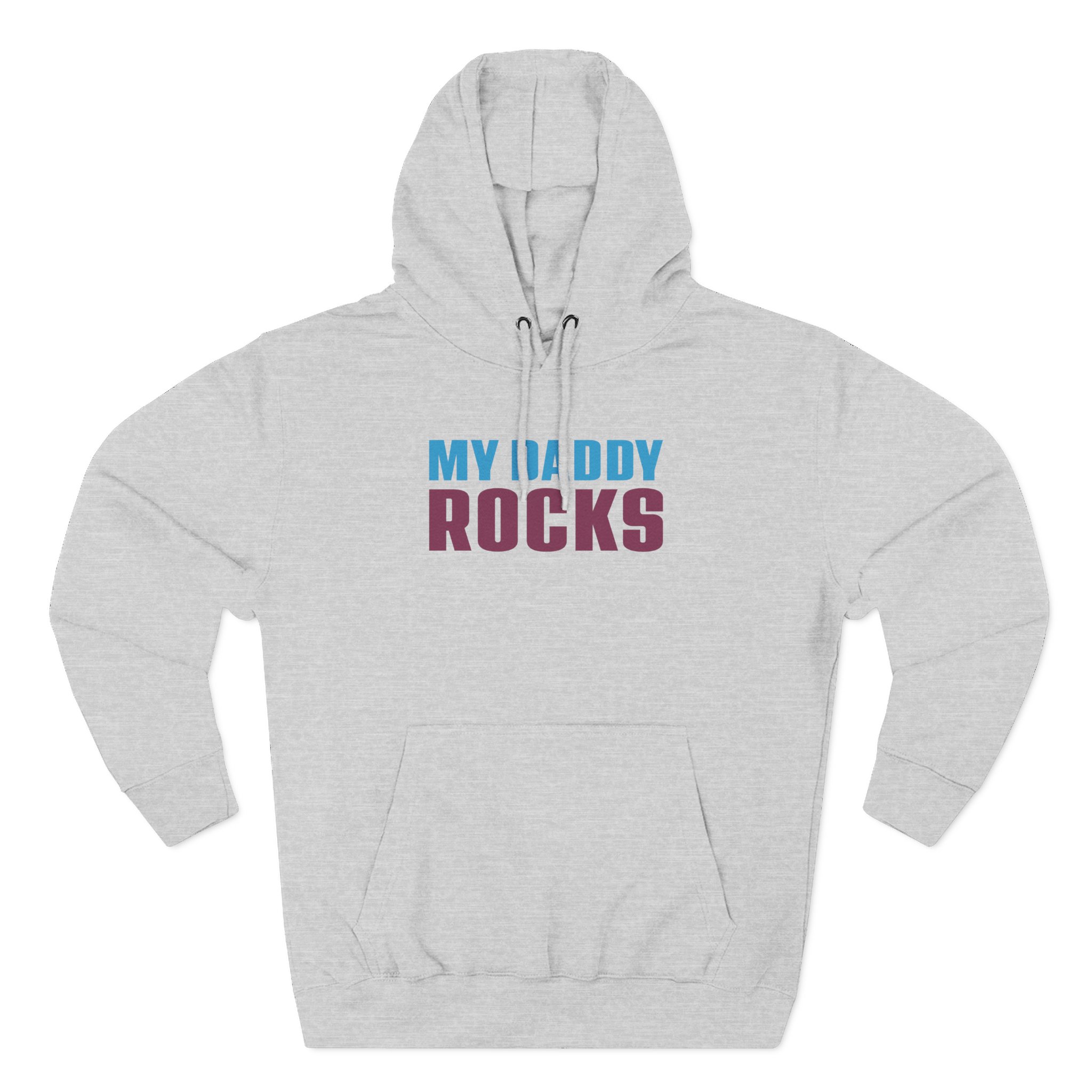 JLS My Daddy Rocks Three-Panel Fleece Hoodie