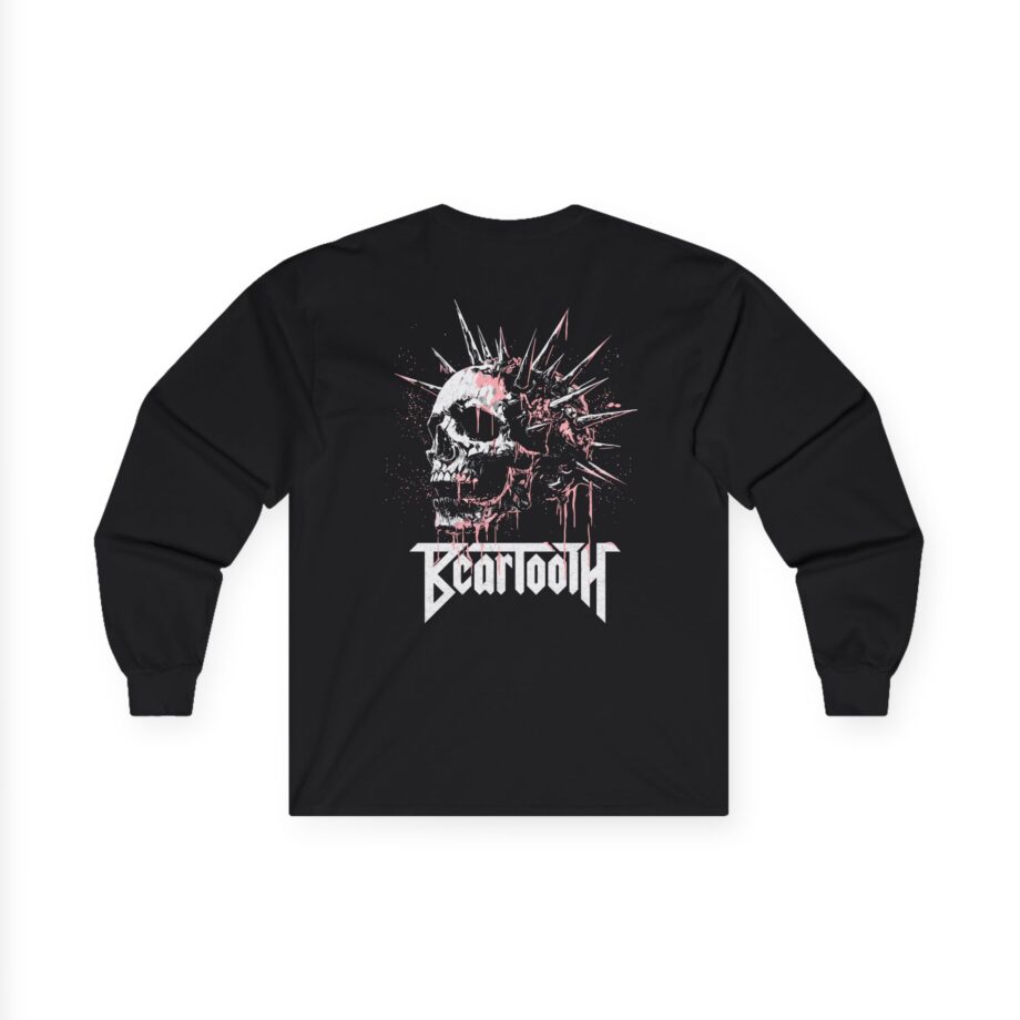 Beartooth Spike Skull Unisex Ultra Cotton Long Sleeve Tee