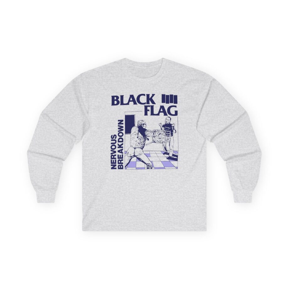 Black Flag Nervous Breakdown Unisex Ultra Cotton Long Sleeve Tee