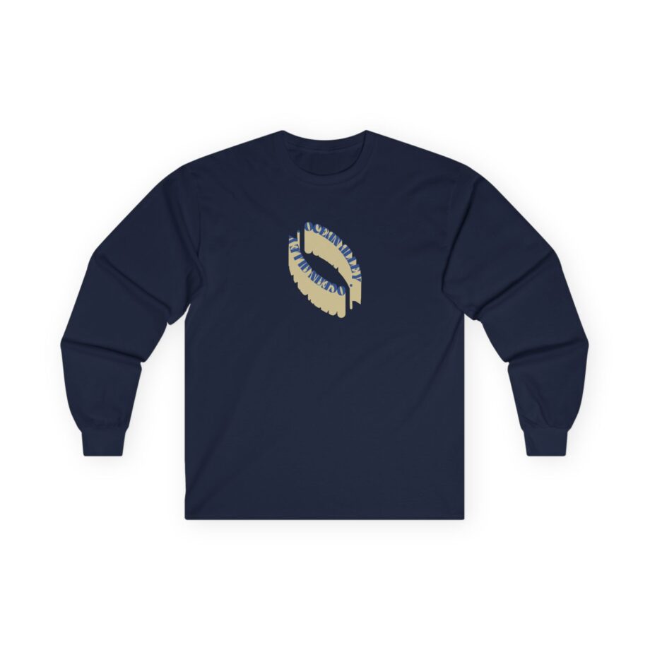 Ocean Alley Semi Circle Unisex Ultra Cotton Long Sleeve Tee