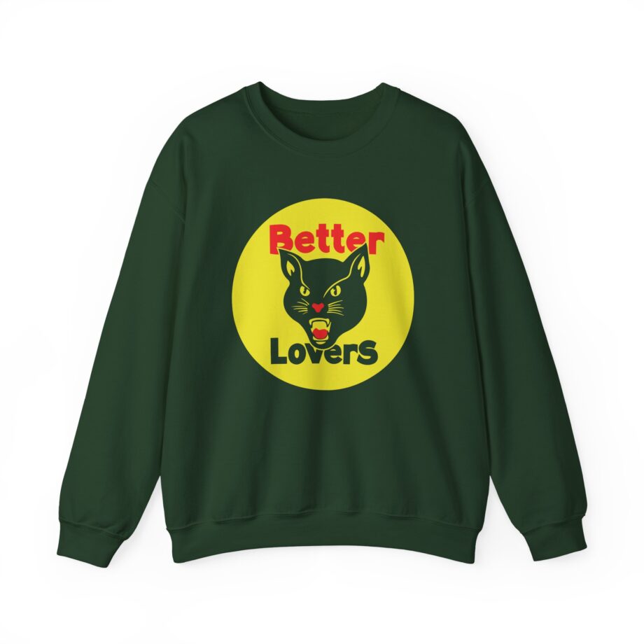 Better Lovers Cat Bootleg Unisex Heavy Blend™ Crewneck Sweatshirt