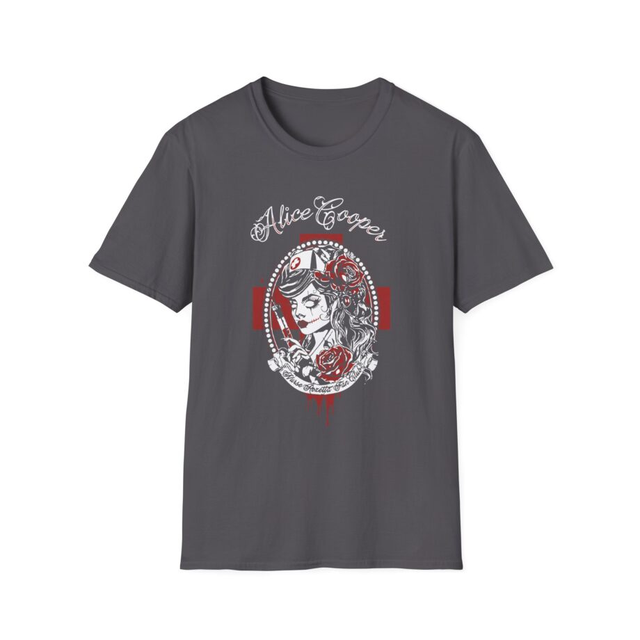 Alice Cooper Nurse Rosetta Unisex Softstyle T-Shirt