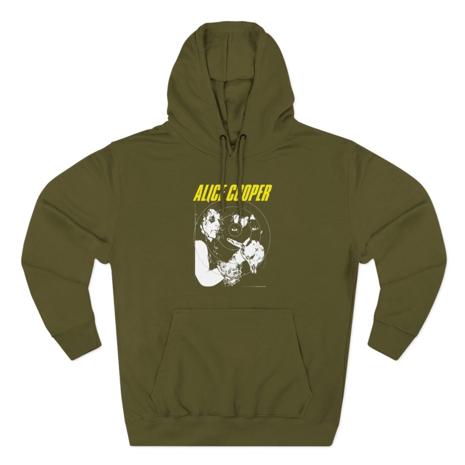 Alice Cooper Radial Horror Three-Panel Fleece Hoodie
