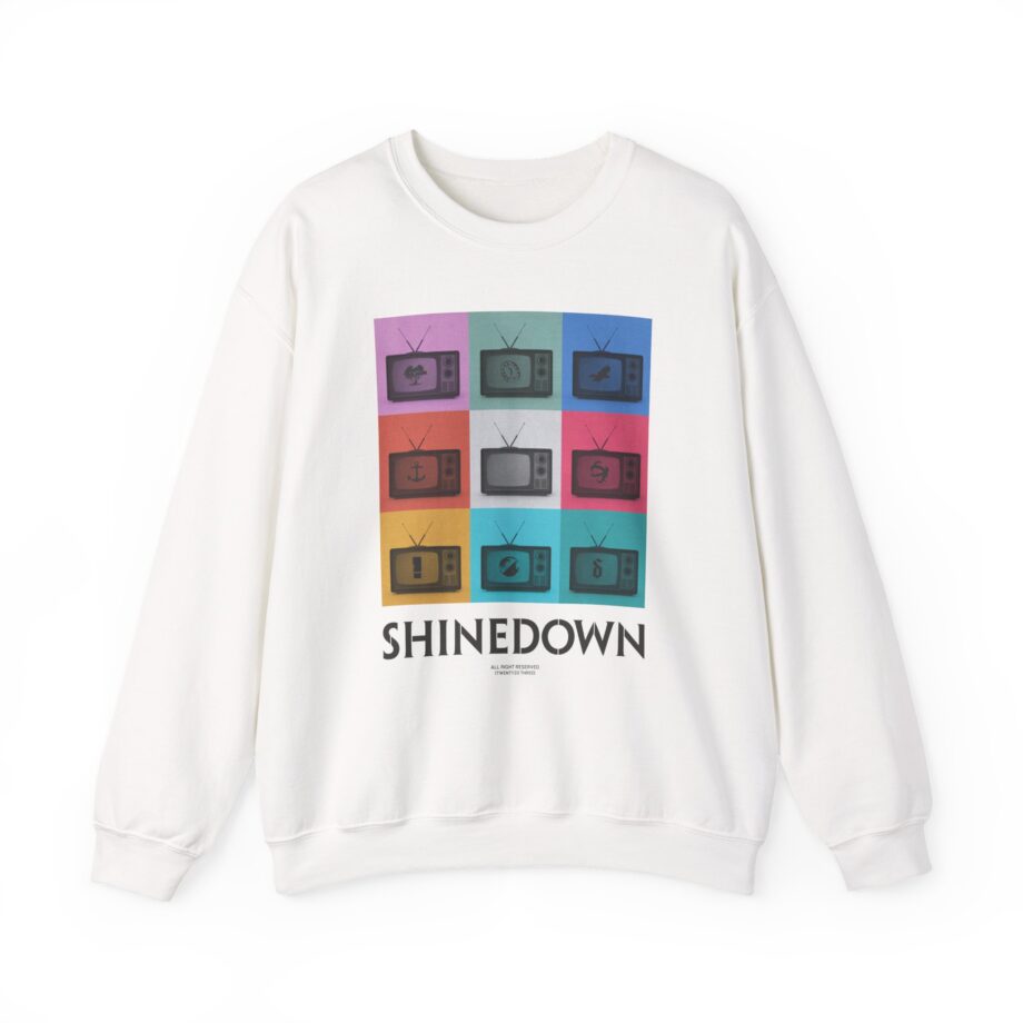 Shinedown TV Discography Unisex Heavy Blend™ Crewneck Sweatshirt
