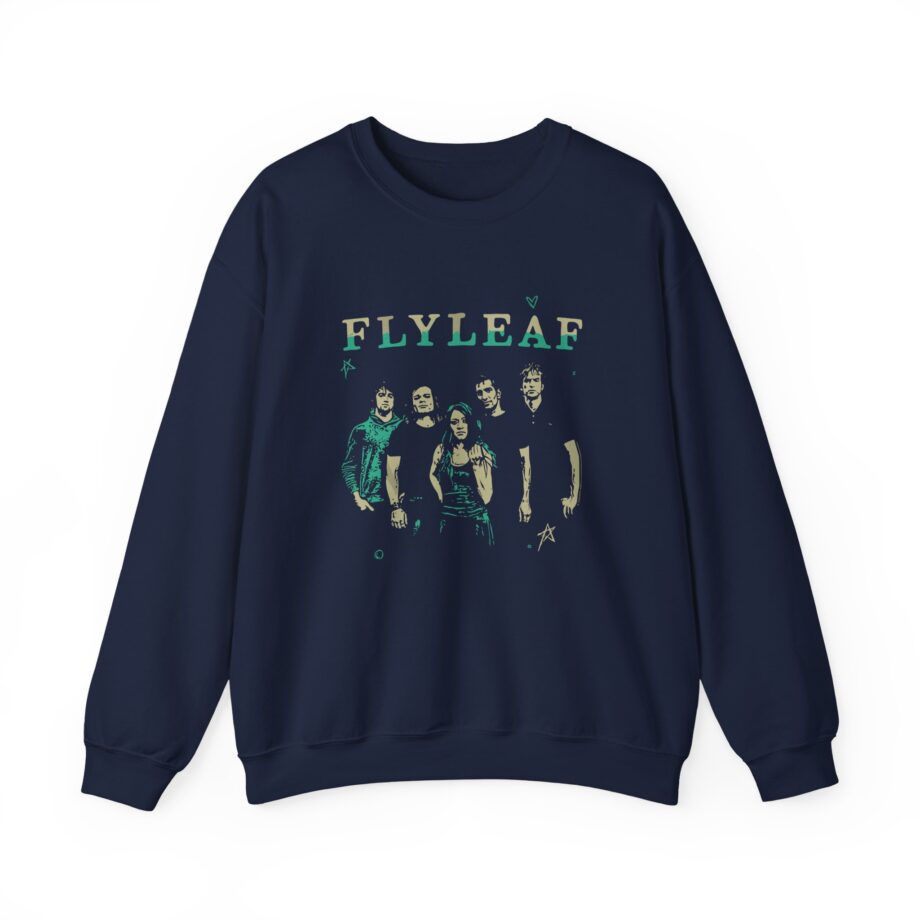 Flyleaf Group Photo Unisex Heavy Blend™ Crewneck Sweatshirt