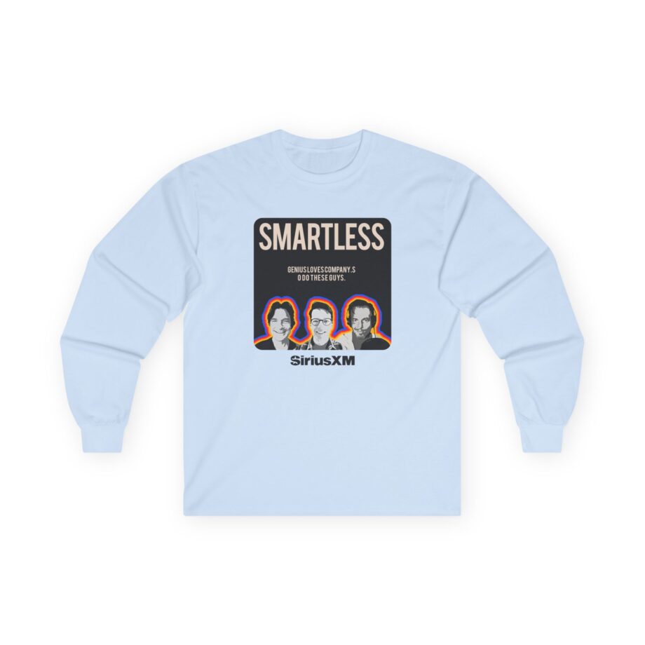 Smartless Genius Loves Company Logo Unisex Ultra Cotton Long Sleeve Tee