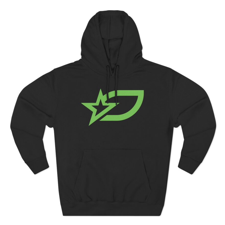 Optic Texas Slogan Three-Panel Fleece Hoodie