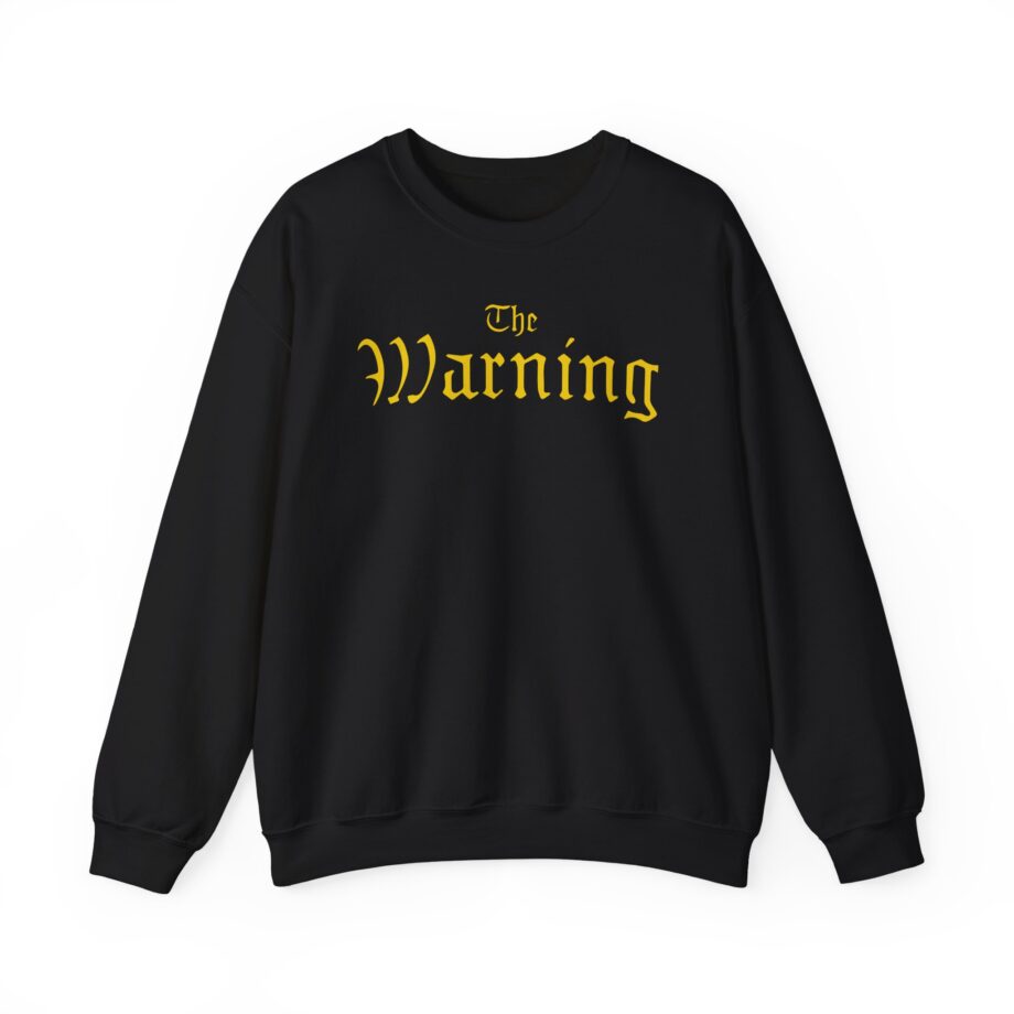 The Warning Gold TW Logo Unisex Heavy Blend™ Crewneck Sweatshirt