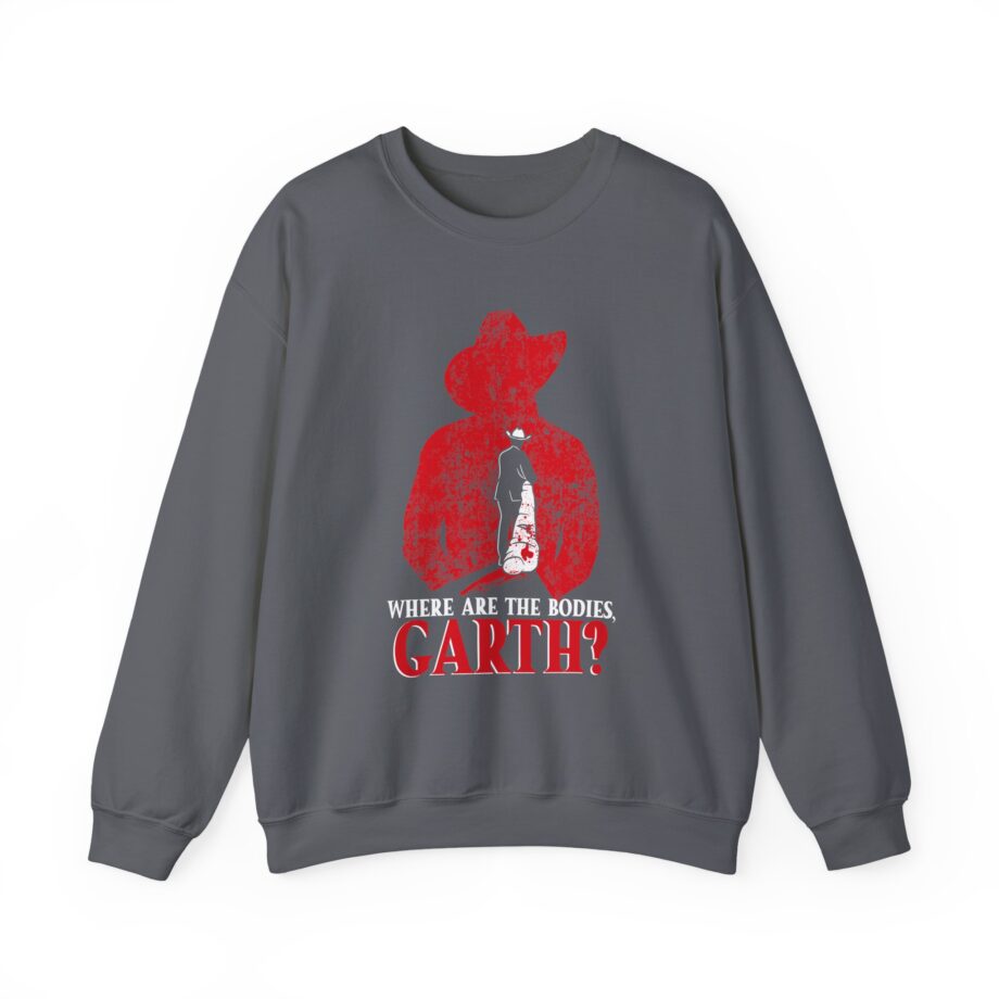 Ymh Where Are The Bodies, Garth? Unisex Heavy Blend™ Crewneck Sweatshirt