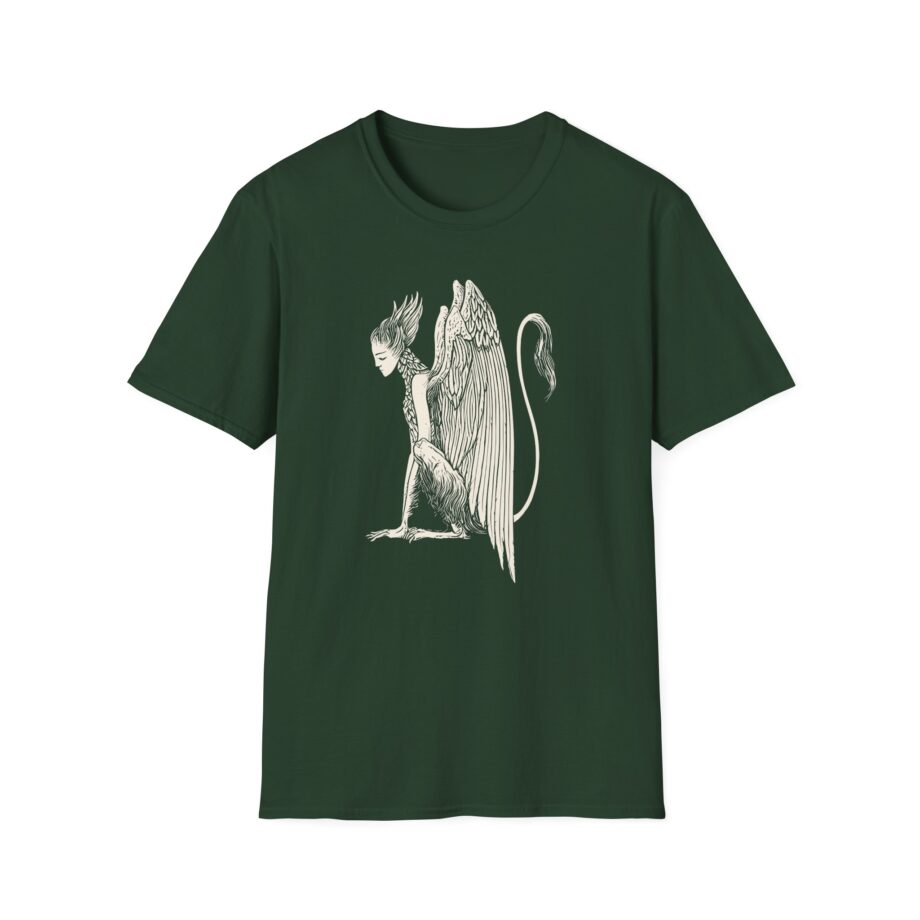 Alcest Spiritual Instinct Back Logo Unisex Softstyle T-Shirt
