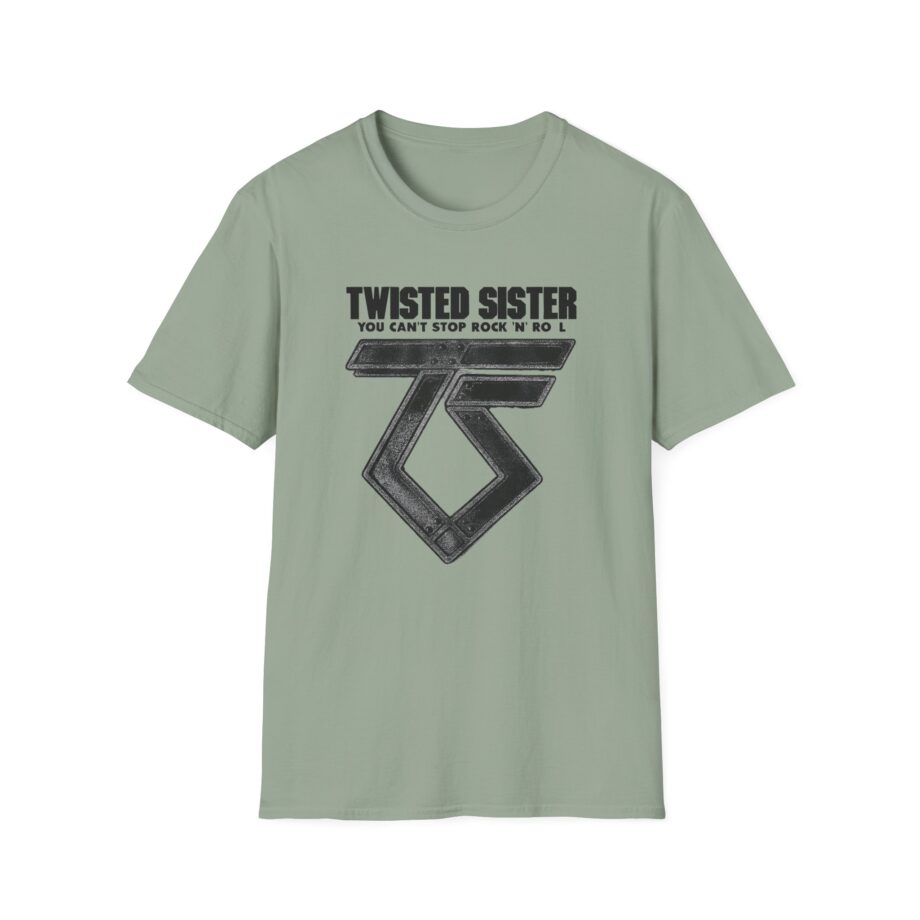 Can't Stop Rock 'n' Roll Twisted Sister Unisex Softstyle T-Shirt