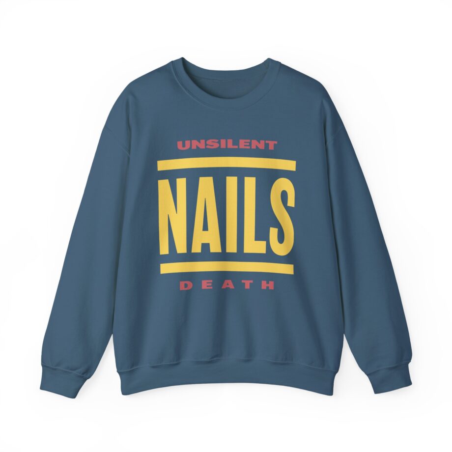 Nails Bold Lines Unisex Heavy Blend™ Crewneck Sweatshirt