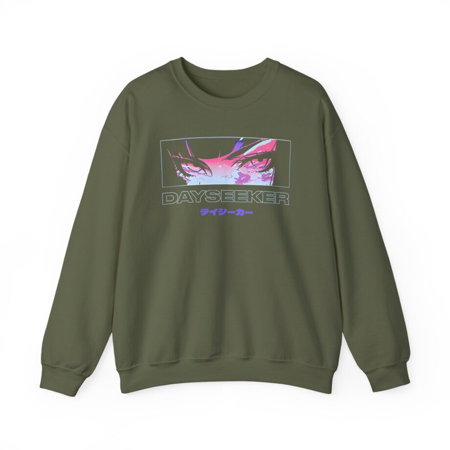 Dayseeker Anime Unisex Heavy Blend Crewneck Sweatshirt