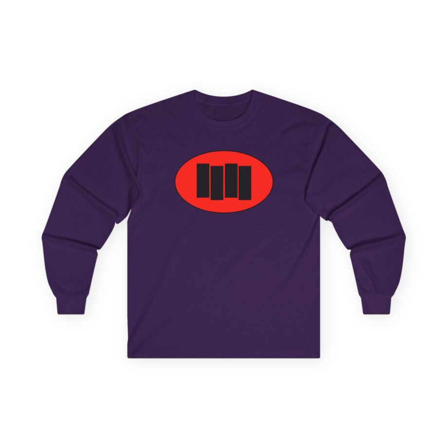 Black Flag Oval Bars Unisex Ultra Cotton Long Sleeve Tee