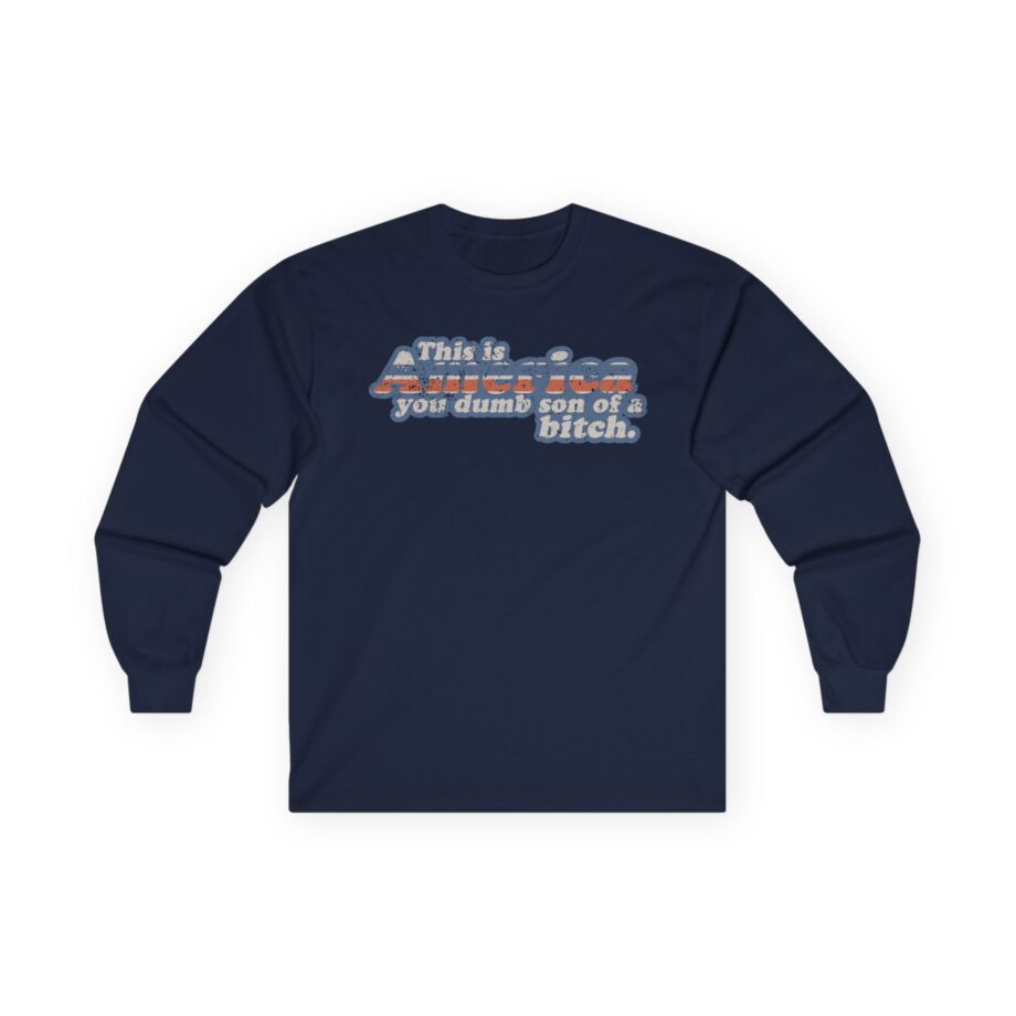 Ymh This Is America Unisex Ultra Cotton Long Sleeve Tee