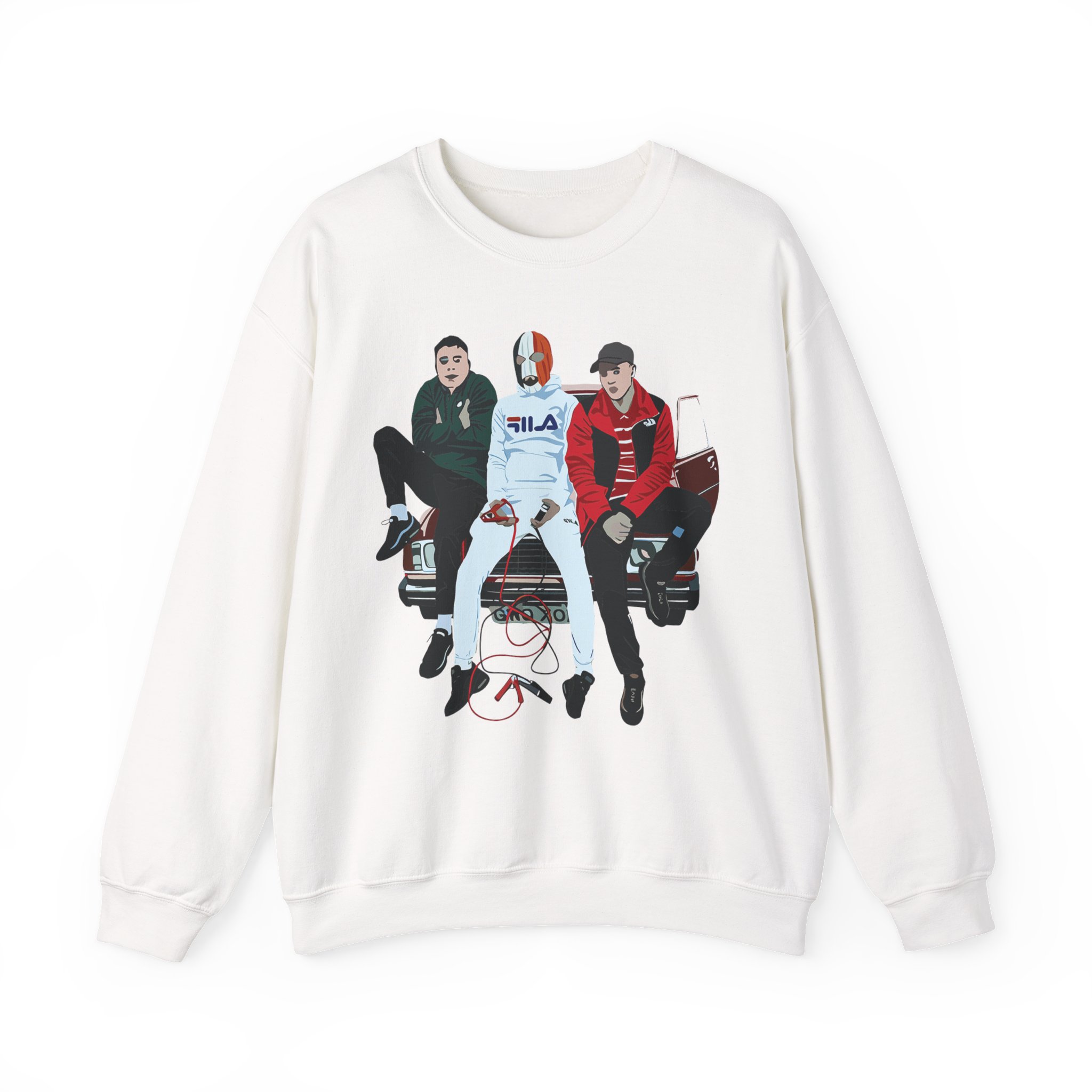 Kneecap 3cag Unisex Heavy Blendâ„¢ Crewneck Sweatshirt