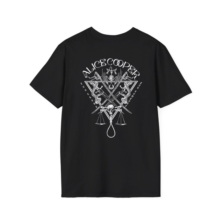 Alice Cooper Trial of Terror Unisex Softstyle T-Shirt