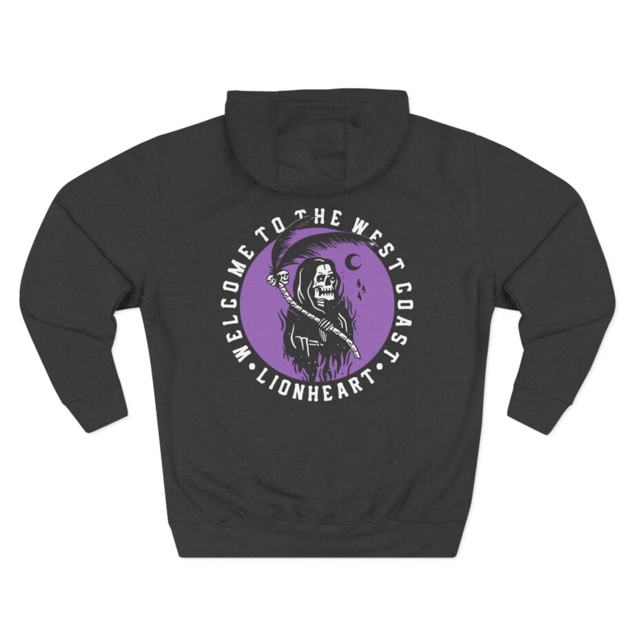 Lionheart "Palm Reaper" Three-Panel Fleece Hoodie